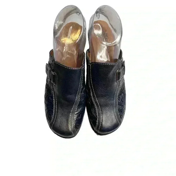 Women’s Sofft Leather Mules Slip-Ons•Dark Blue•Size 8•Genuine Leather•Like New• - Picture 14 of 14